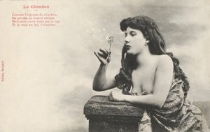 タンポポを吹く少女 作： French Photographer